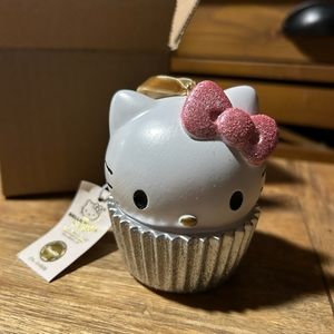 Pottery Barn Hello Kitty cupcake ornament! "Limited Addition"